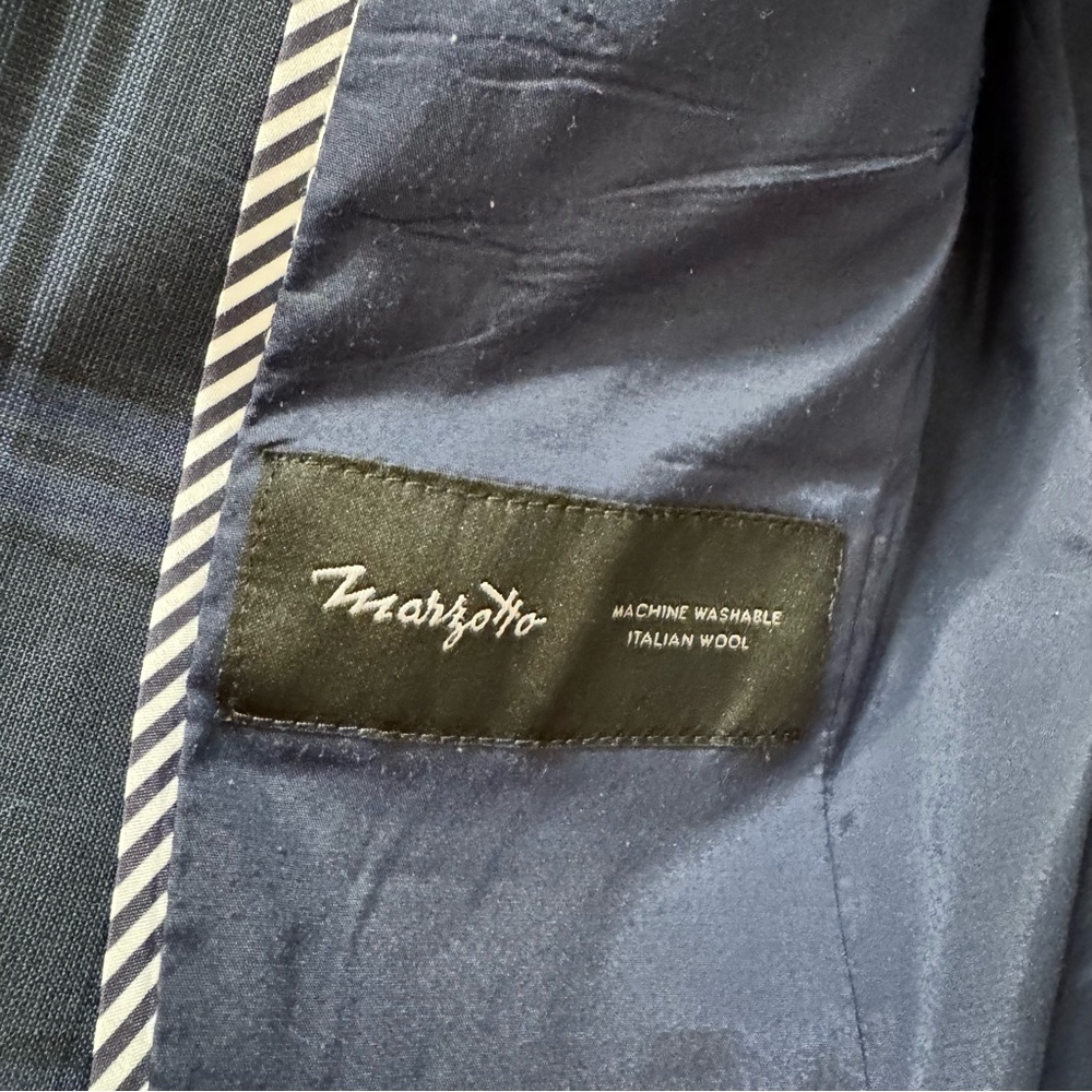 Banana Republic Navy Plaid Blazer - Picture 6 of 7